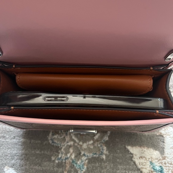 COACH Lunar New Year Bandit Bag in Colorblock Signature Canvas w/ Rabbit Charm - Picture 12 of 12